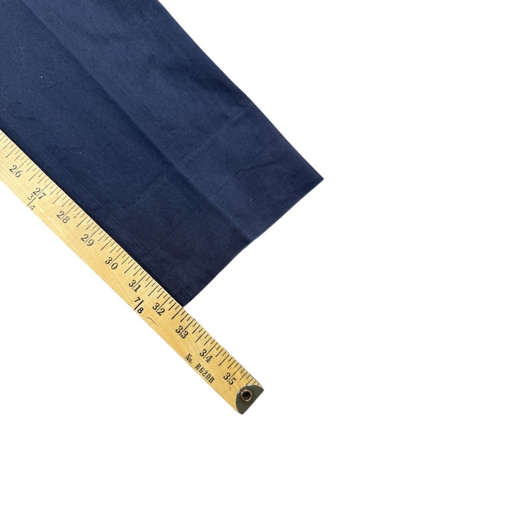Gucci Men Navy Blue Cotton Tailored Dress Pants Made in‎ Italy Size 50 - Picture 4 of 12